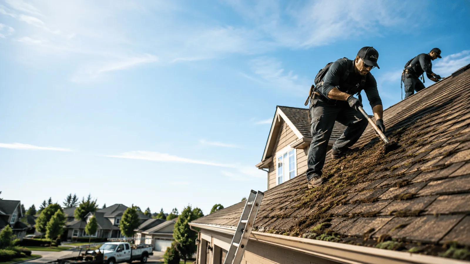 Roof Moss Removal in Dansville, MI near me